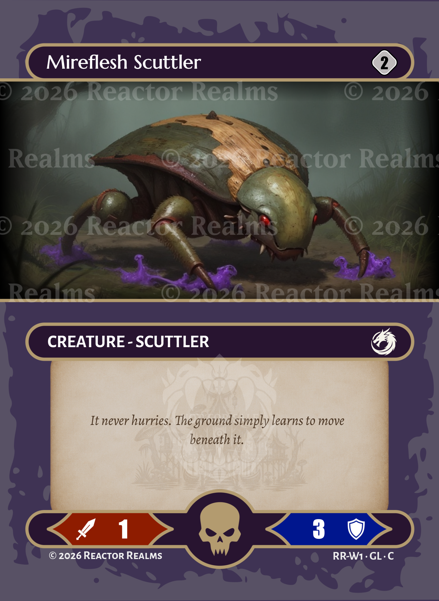 Mireflesh Scuttler card