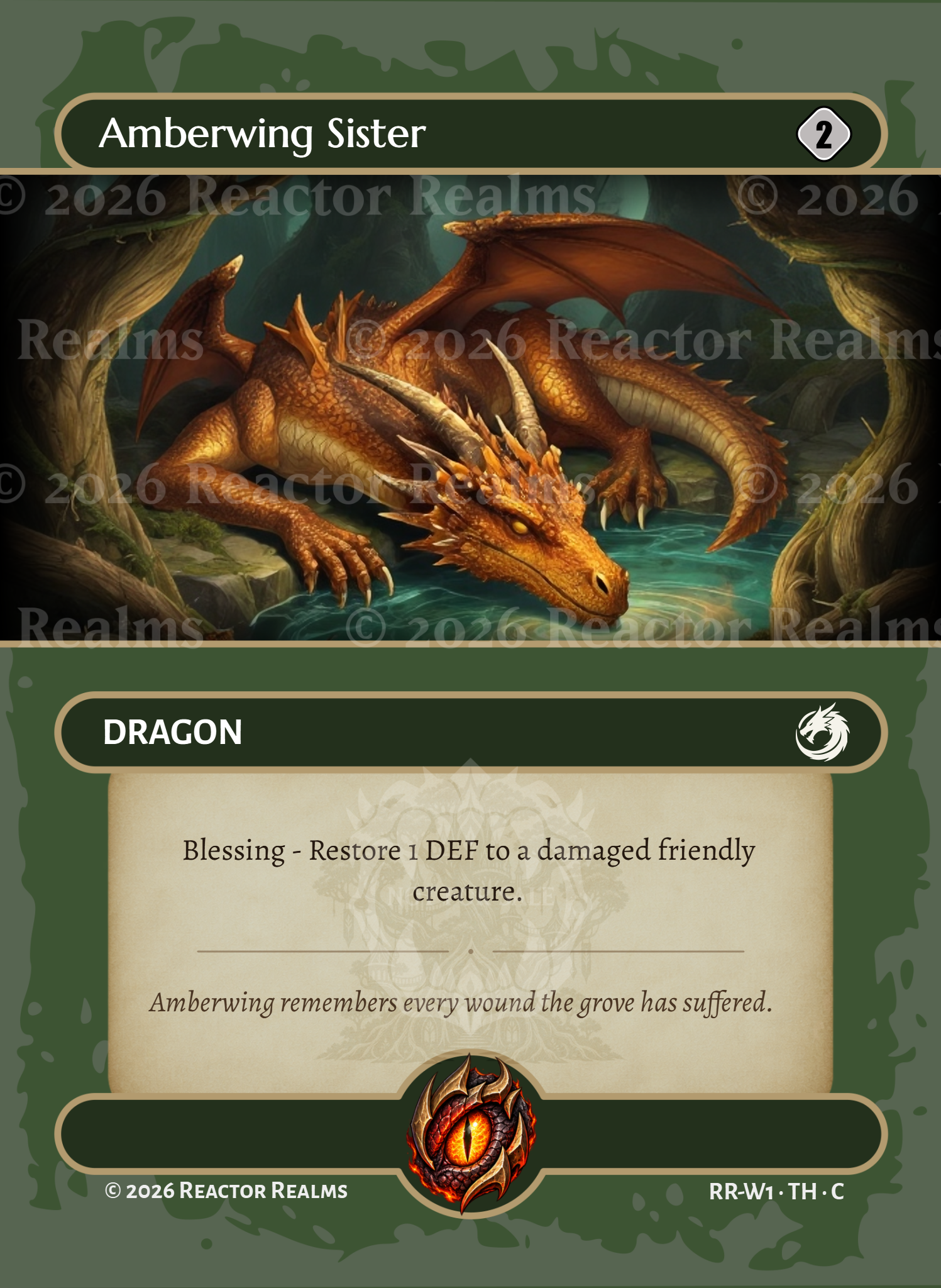 Guardian Dragon card