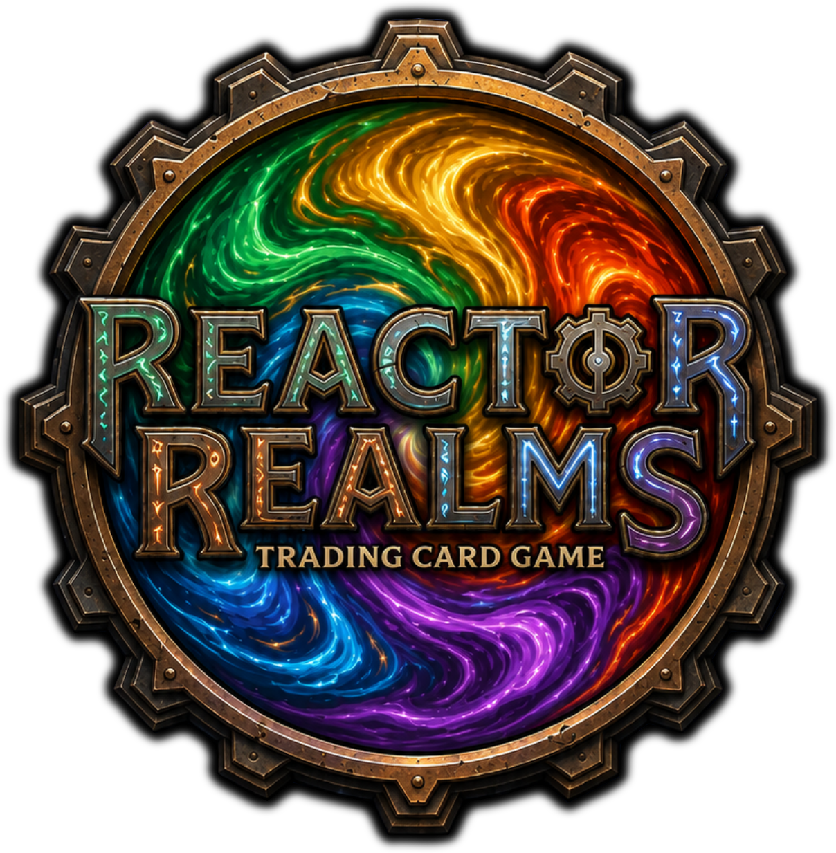 Reactor Realms Trading Card Game logo