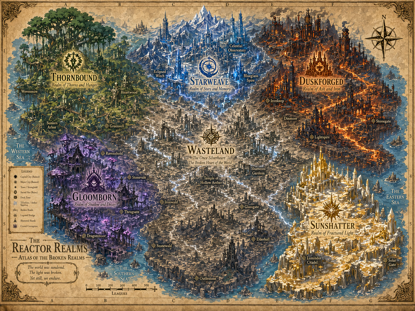 Map of Reactor Realms