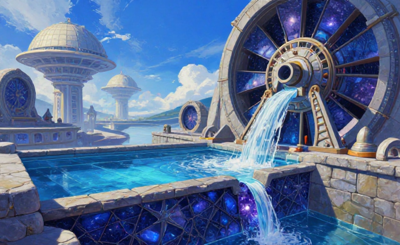 Astral Reservoir within a restored Starweave settlement